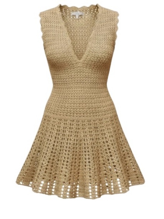 Melissa Odabash Dresses & Skirts - Melissa Odabash Rosie Crochet Open Knit Sleeveless Cover Up MiniDress